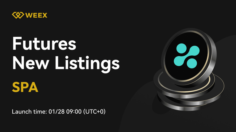 Sperax (SPA) Listelendi ve SPA USDT Çifti WEEX'te İşlem Görmeye Başladı