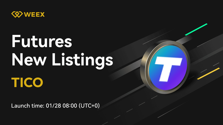 Vadeli İşlemler Yeni Listelemeler: TICO USDT Çifti İşlemleri WEEX'te Açıldı