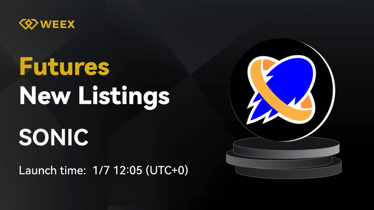 Sonic SVM (SONIC) Will be Listed on WEEX Futures