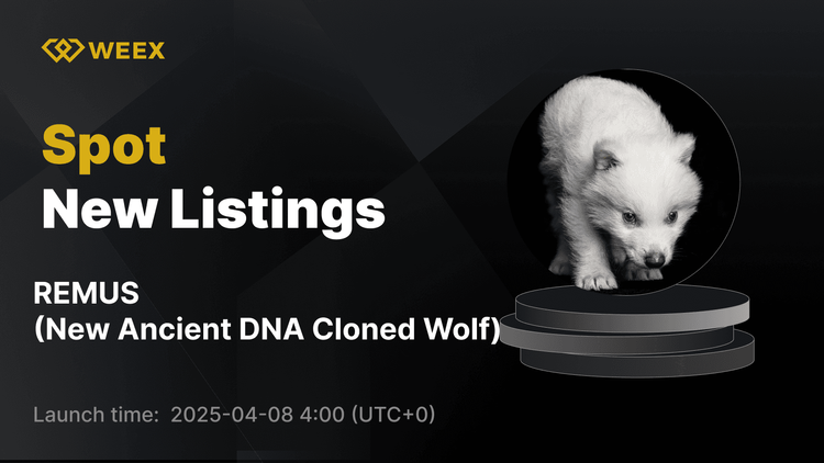 WEEX Lists New Ancient DNA Cloned Wolf (REMUS) with REMUS USDT Pair Now Live for Trading