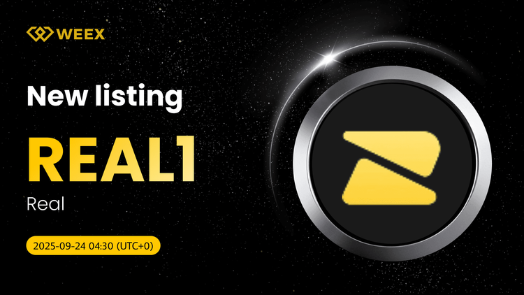 WEEX Lists Real (REAL1) Coin With REAL USDT Spot Trading Pair