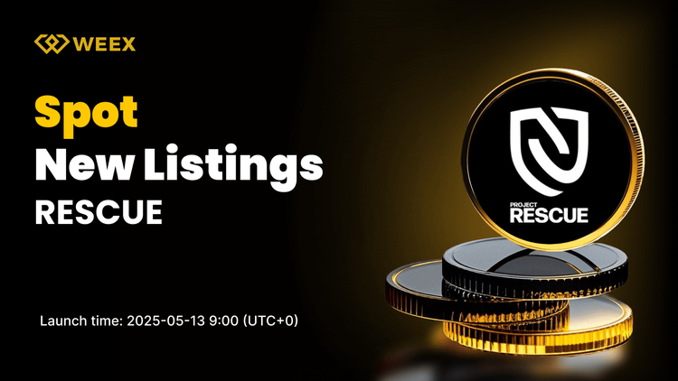 WEEX Lists Rescue (RESCUE) with RESCUE USDT Spot Trading Officially Launched
