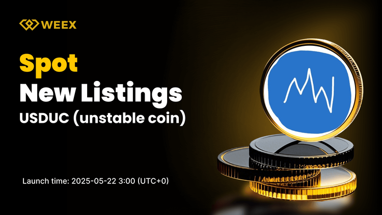 WEEX Lists Unstable Coin (USDUC) with USDUC USDT Spot Trading Opening