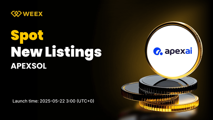 WEEX New Listing: APEXSOL USDT Will be Listed on WEEX Spot