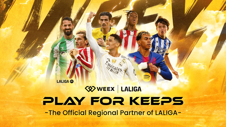 WEEX Partners with LALIGA to Expand Global Reach and Integrate Crypto into Mainstream Sports Culture
