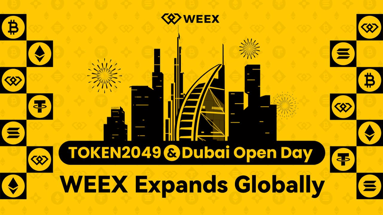 WEEX brilla en TOKEN2049 Dubai