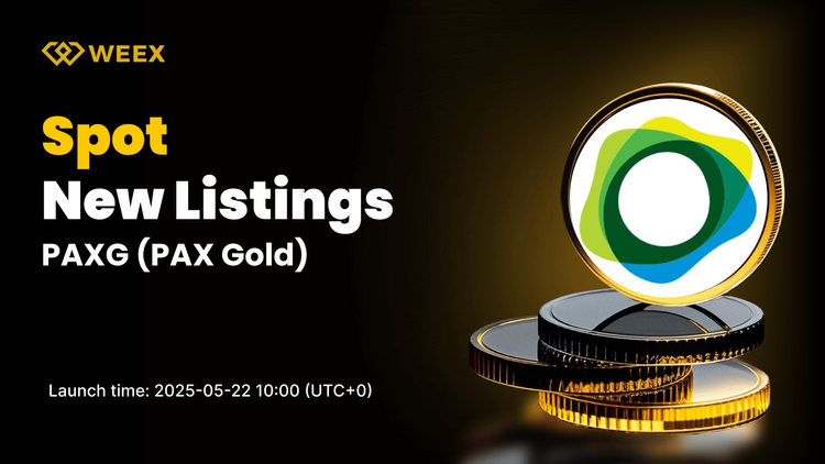 WEEX Welcomes PAX Gold (PAXG) to Its Spot Market