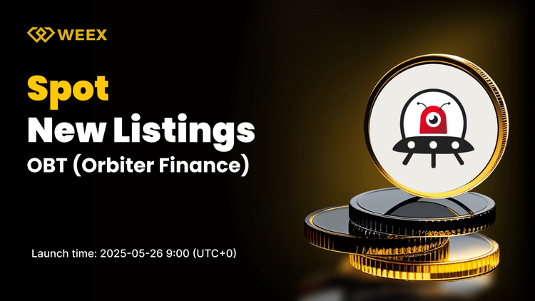 WEEX to List Orbiter Finance (OBT) with OBT USDT Trading Going Live on May 26