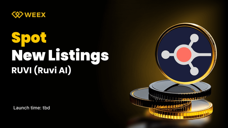 WEEX to List Ruvi AI (RUVI) for Spot Trading with RUVI USDT Pair