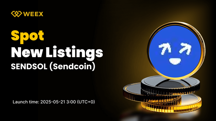 WEEX to List Sendcoin (SENDSOL) for Spot Trading