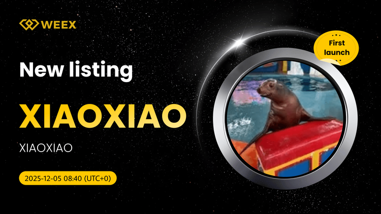 XIAOXIAO USDT Pair ao vivo: XIAOXIAO Coin Listado em WEEX