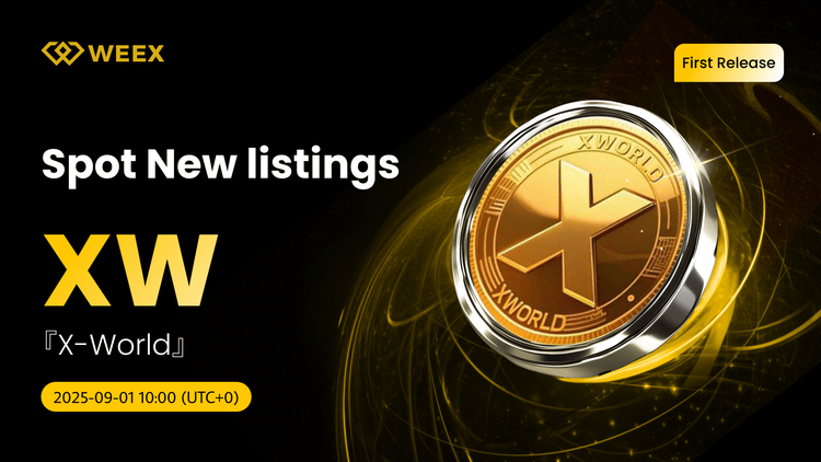 X-World (XW) Listed on WEEX Spot with XW USDT