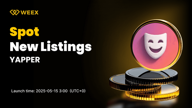 YAPPER USDT Will be Listed on WEEX Spot Trading