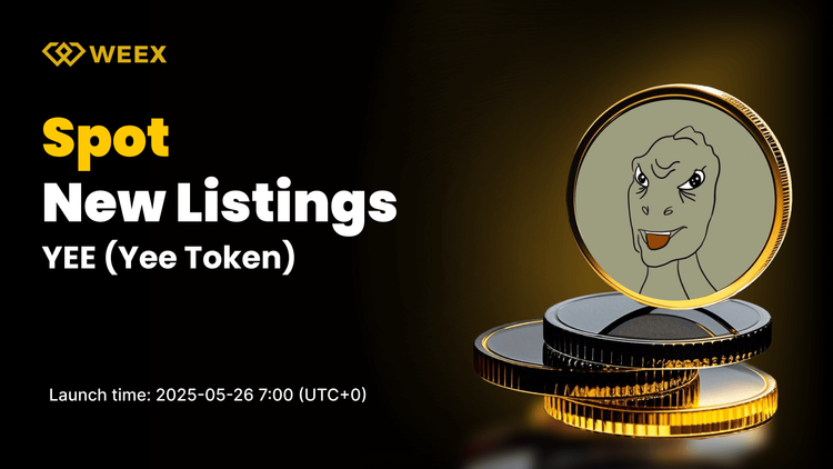 Yee Token (YEE) Set to Go Live on WEEX Spot with YEE USDT Trading Pair