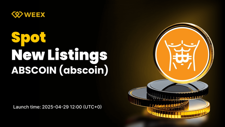 abscoin (ABSCOIN) Debuts on WEEX Spot with ABSCOIN USDT Trading Pair Going Live