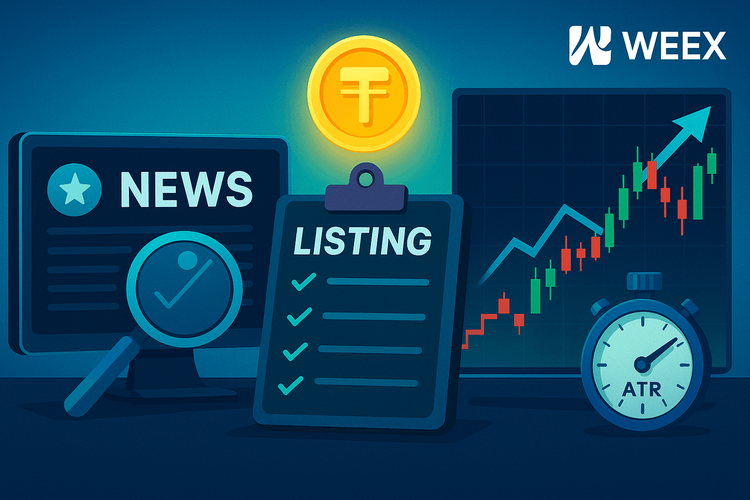 استراتژی پیش از لیست شدن در WEEX: از رصد خبر تا ورود ایمن پس از لیست