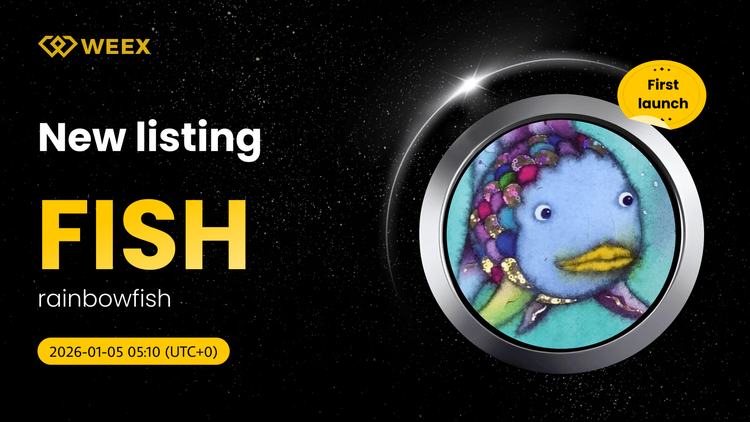 Trade FISH USDT on WEEX: rainbowfish Coin Listing Live(WEEX:レインボーフィッシュコイン上場ライブ)