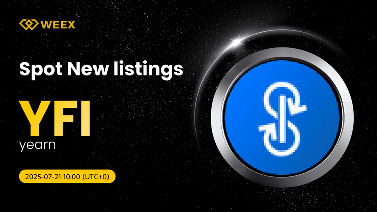 yearn (YFI) Now Available for Trading on WEEX Spot – Start Trading YFI USDT Today