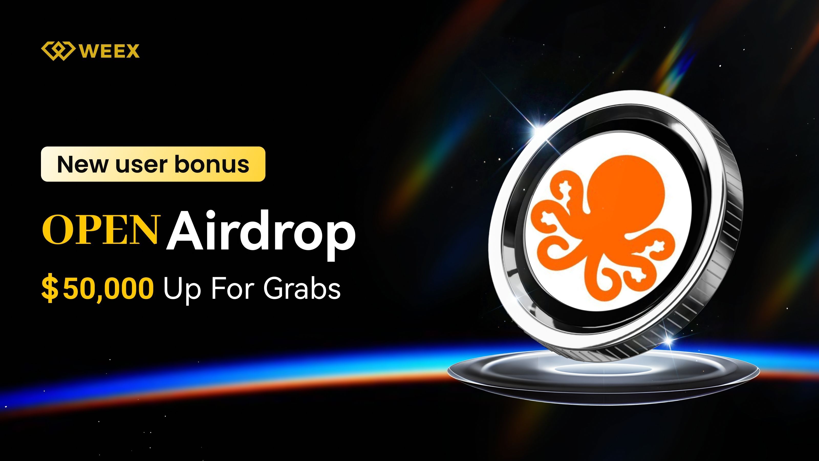 Only 2 Days Left: Join WEEX 0,000 OPEN Airdrop for New Users in September 2025