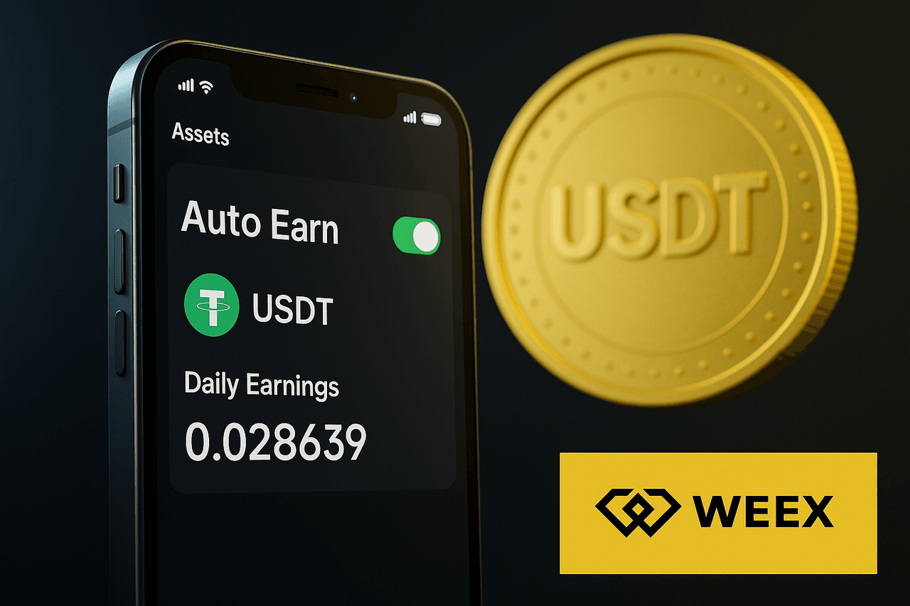 راهنمای کامل درآمد خودکار در WEEX- سود روزانه منعطف روی USDT