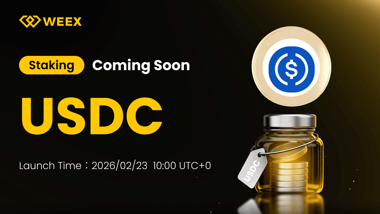 WEEX推出USDC质押:你需要知道什么